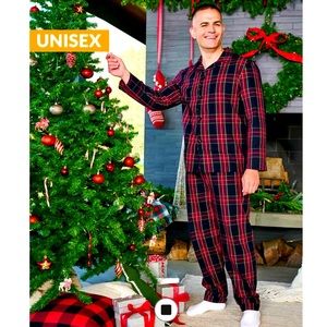 Gymboree
Unisex Adult Plaid Flannel 2-Piece Pajamas - Gymmies - Multi Clr